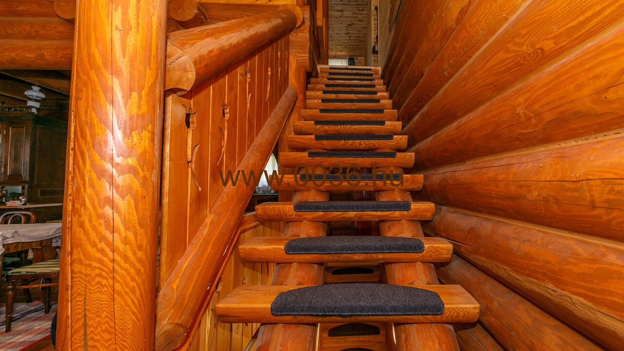 (AAAB) Original Transylvanian log house as a real curiosity