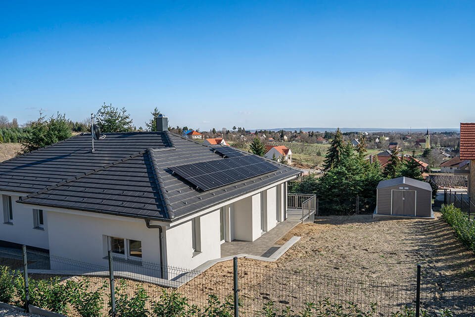 Cserszegtomaj: (AAAB) Buy a country house bungalow with a pool as a new build for the first time in Hungary 