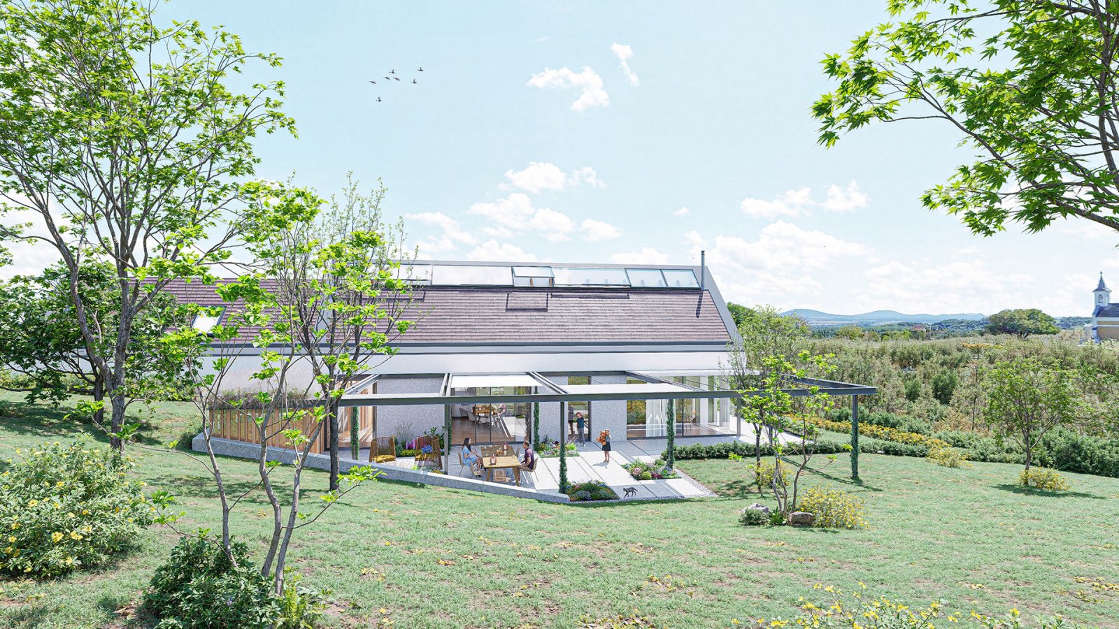 Lesenceistvánd: Fantastic plot with distant views for professional project developers (A-A) 