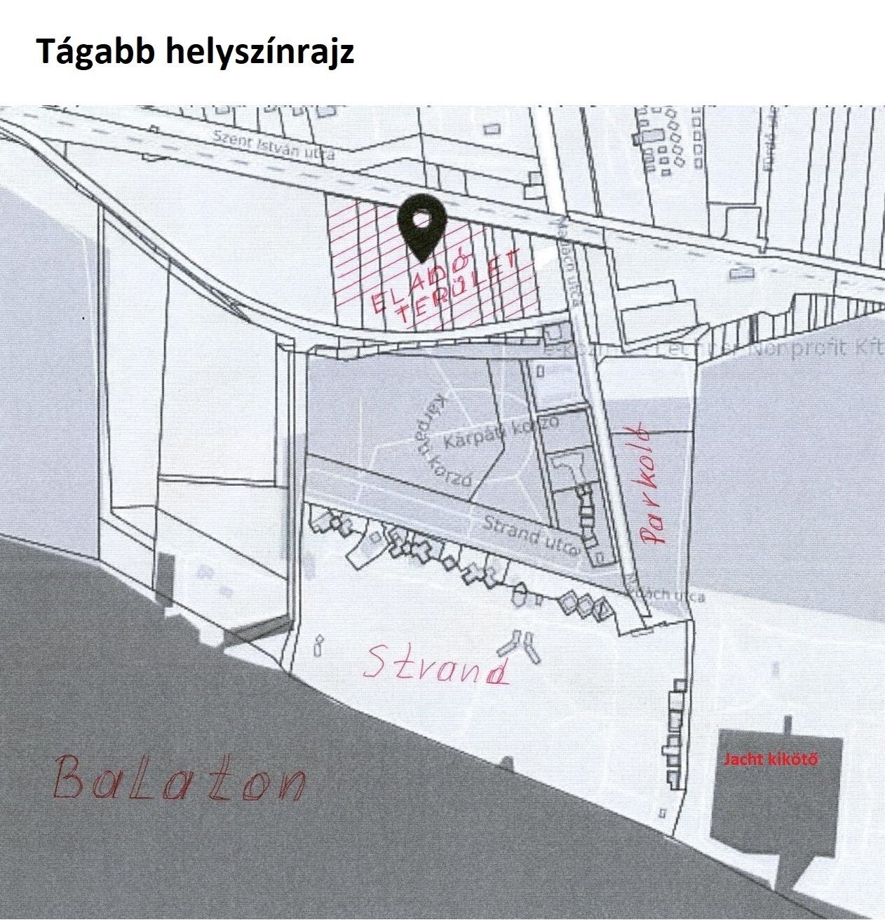 Gyenesdiás: Property with excellent features, beach nearby 