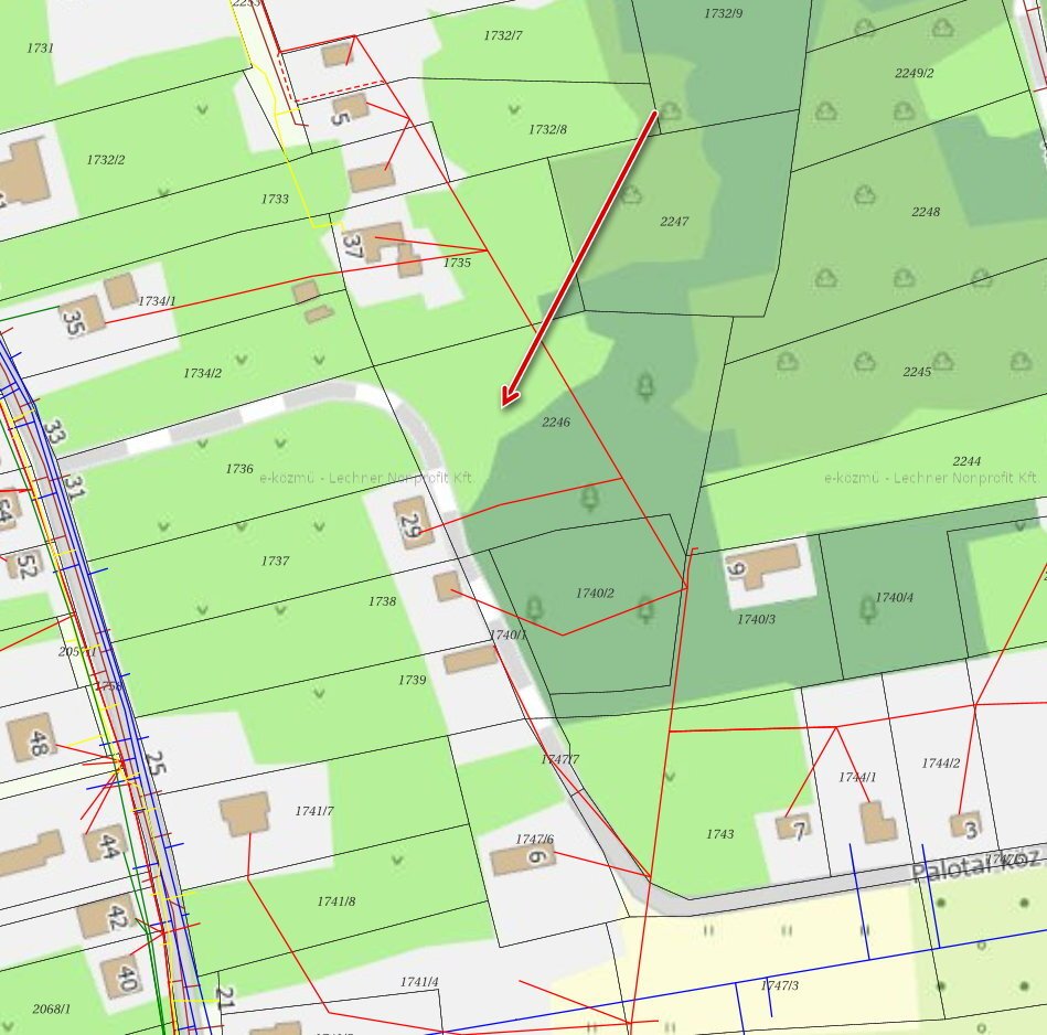 A great building plot in a quiet location near Héviz with distant views (A-A)