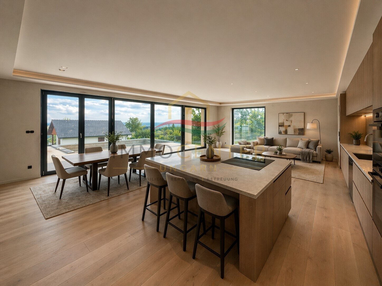 Luxurious property with panoramic views of Lake Balaton
