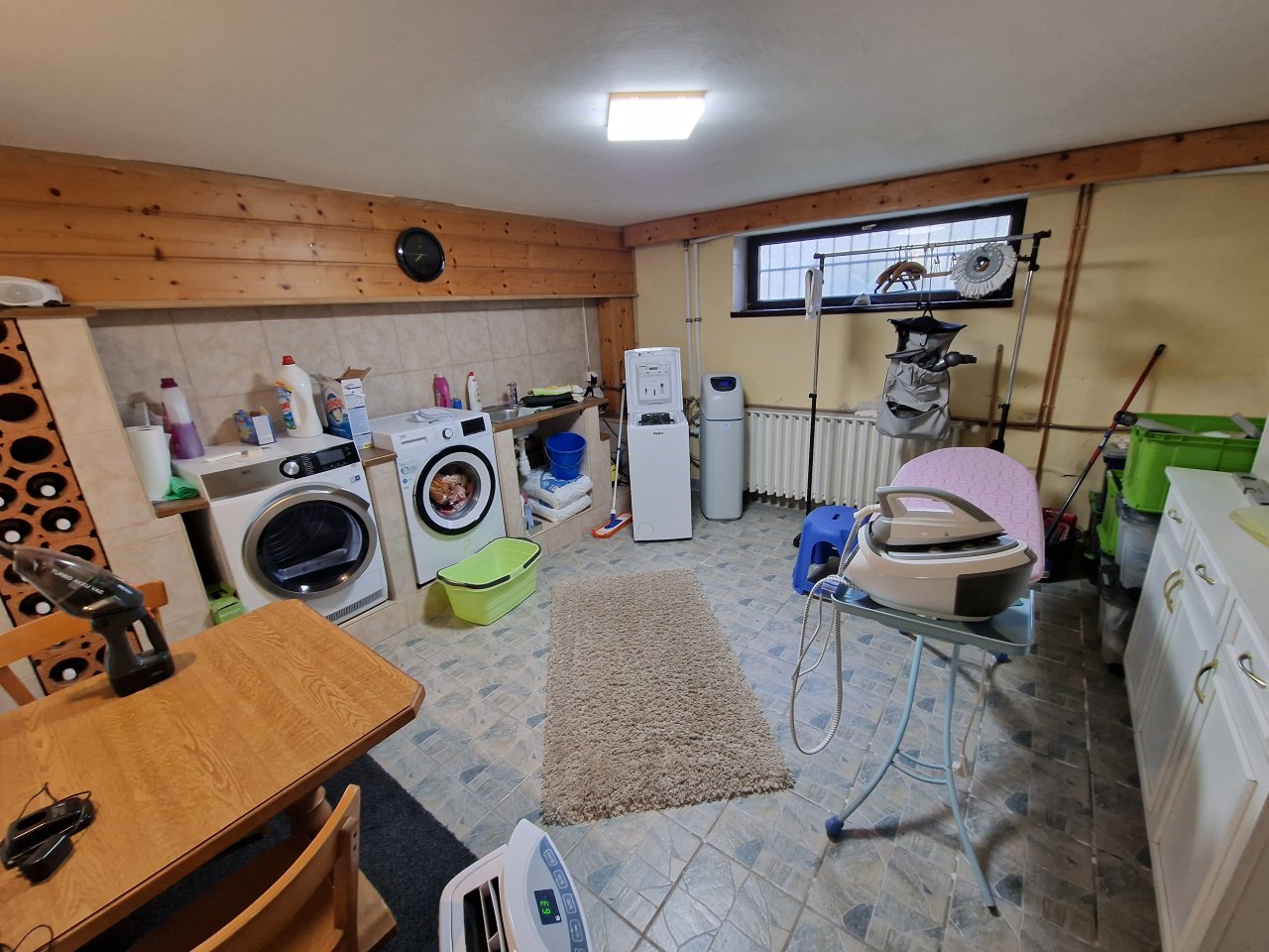 laundry room basement