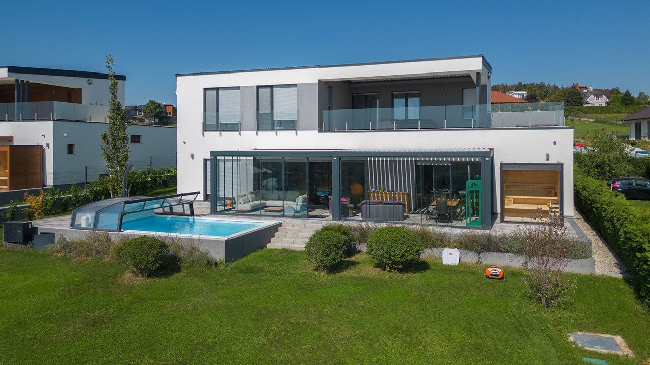 Cserszegtomaj: Excepcional villa nueva con vistas al lago en la orilla norte del lago Balaton 