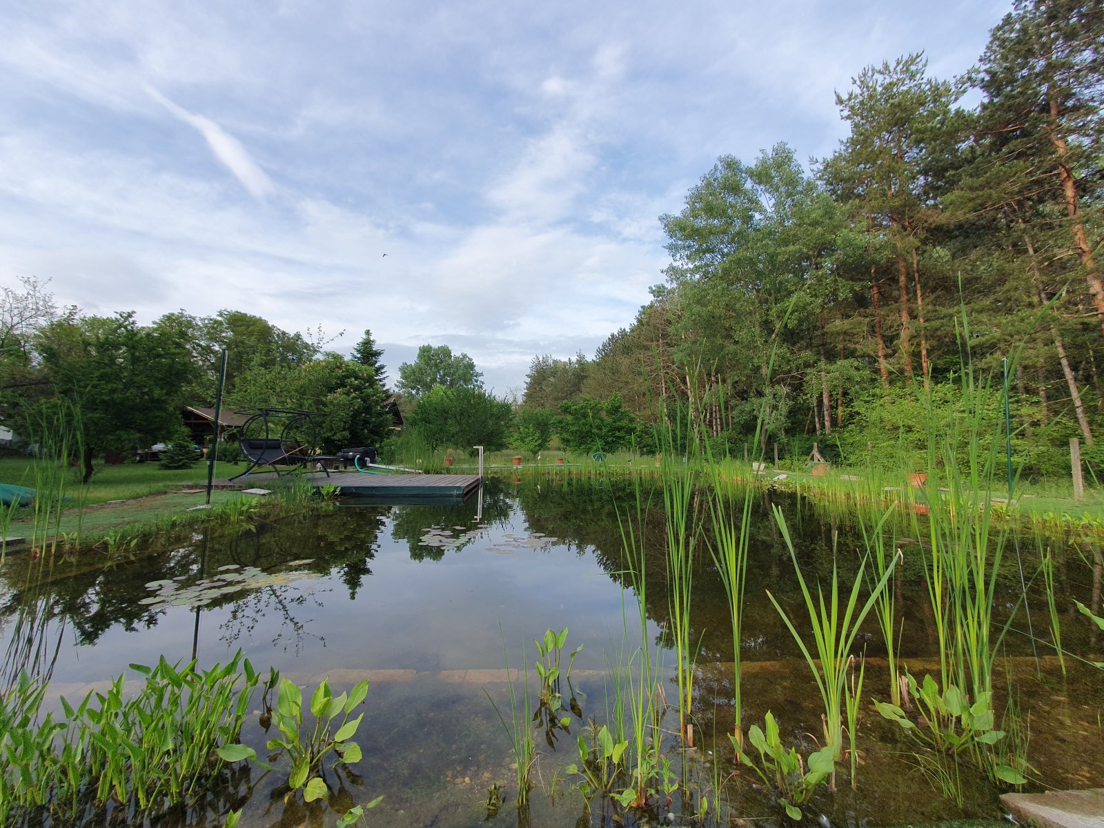 Ruzsa: (AAA-) casa familiar con lago y gran propiedad en una zona tranquila 