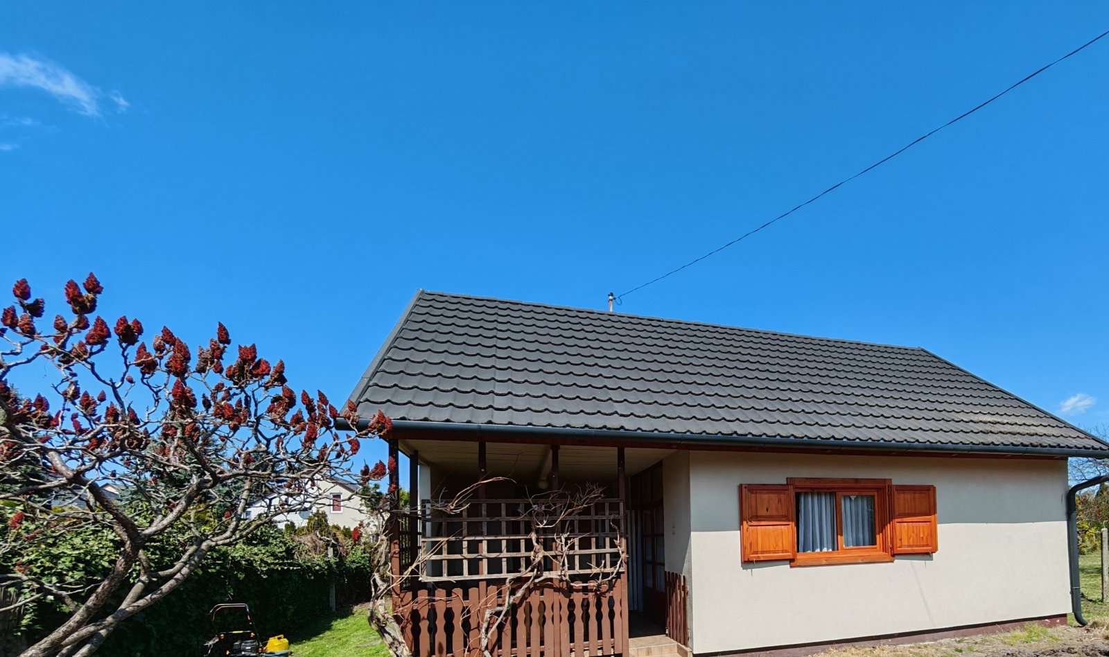 Balatomnmáriafürdő: Casa de vacaciones a sólo 850 metros del agua. 