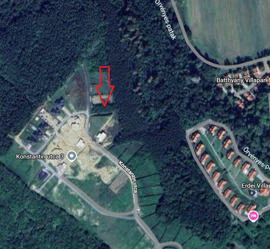 Zalacsany: (A-A) Parcela edificable con vistas panorámicas al campo de golf 