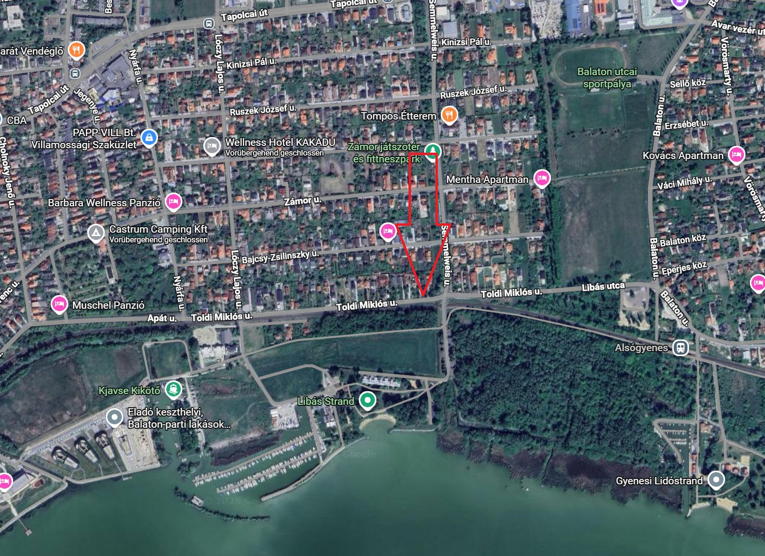 Keszthely: Parcela edificable cerca del lago Balaton 