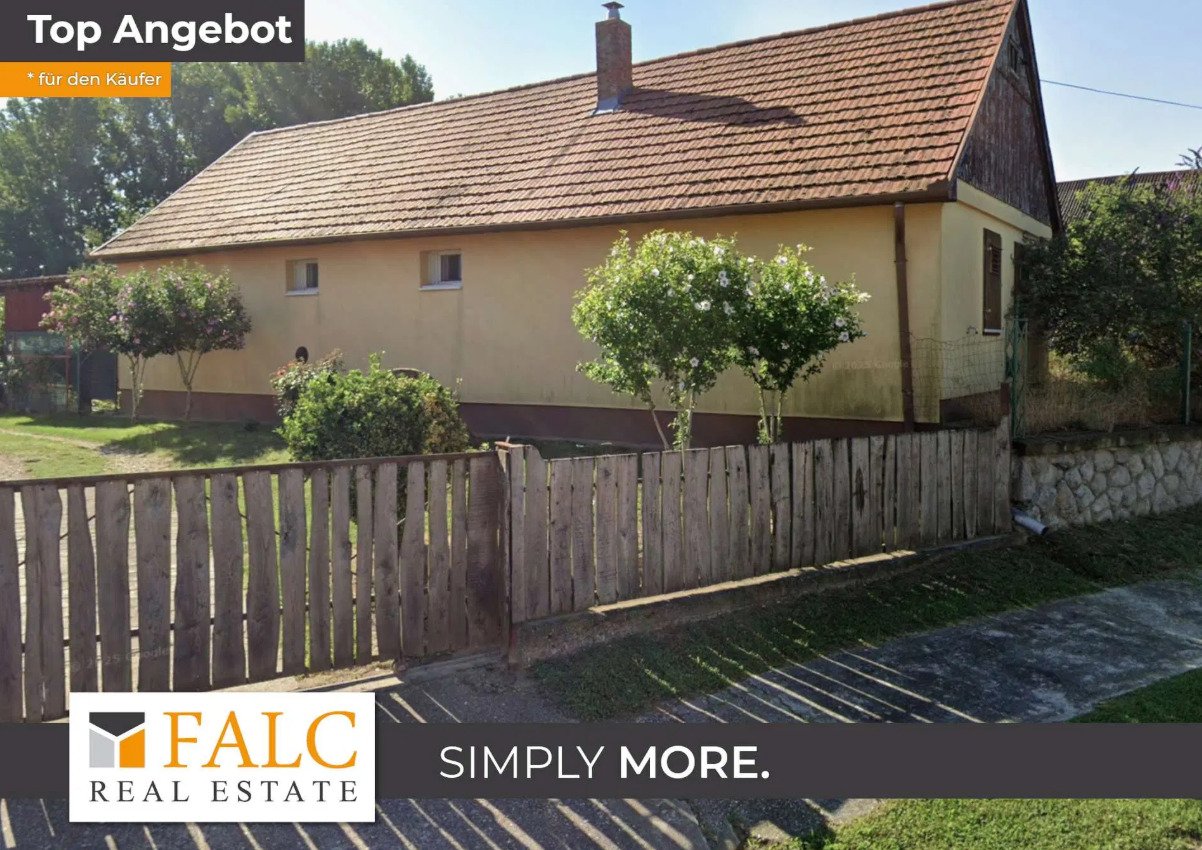 Mezőcsokonya: Casa unifamiliar parcialmente reformada en una ubicación tranquila. 