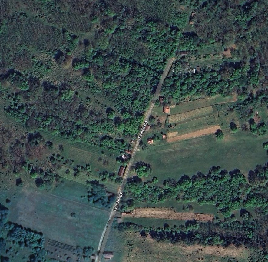 bei Barlahida: (A-A-) gran propiedad forestal y pradera en el oeste de Hungría 