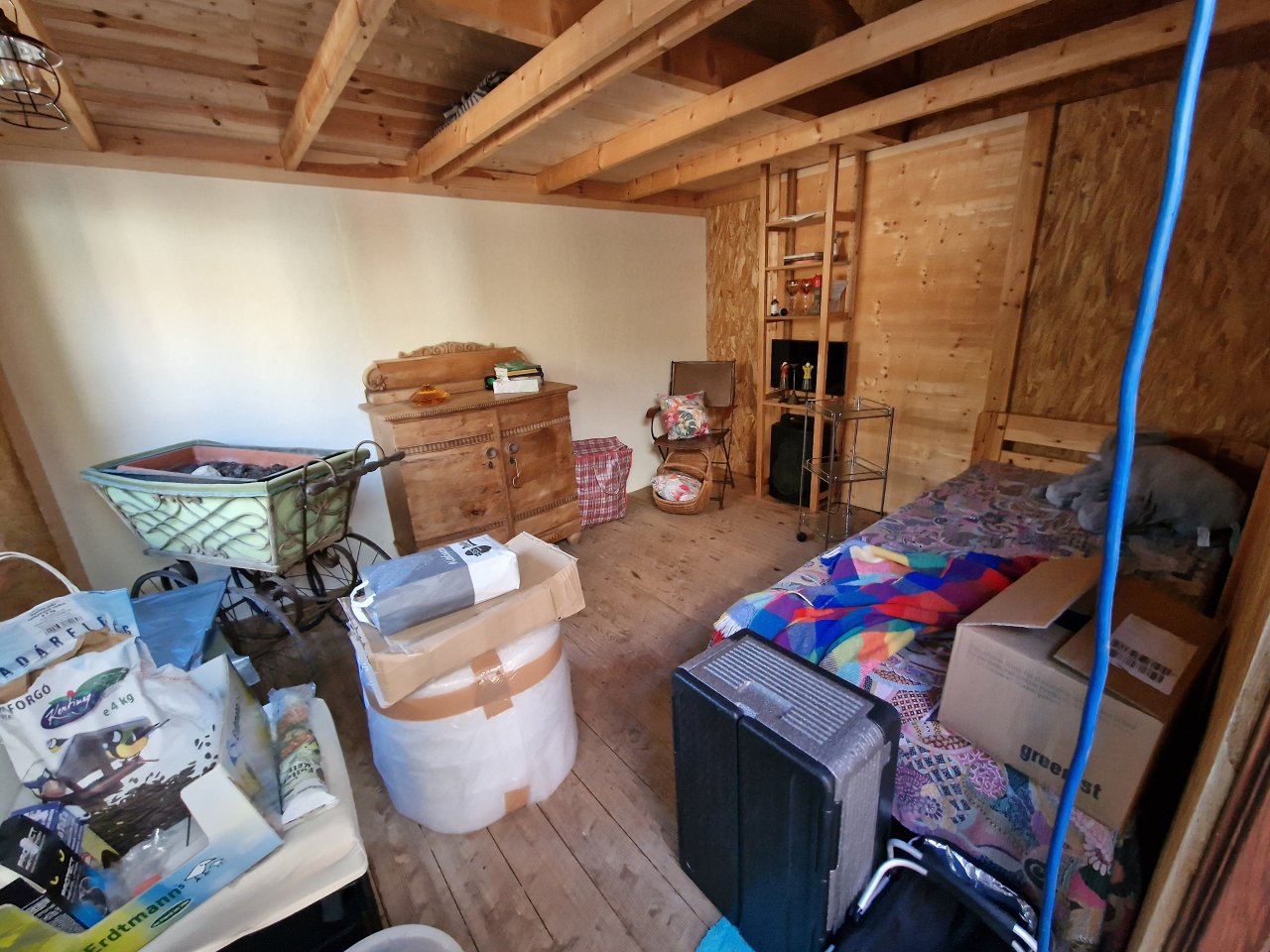  Cabaña de madera extra aislada