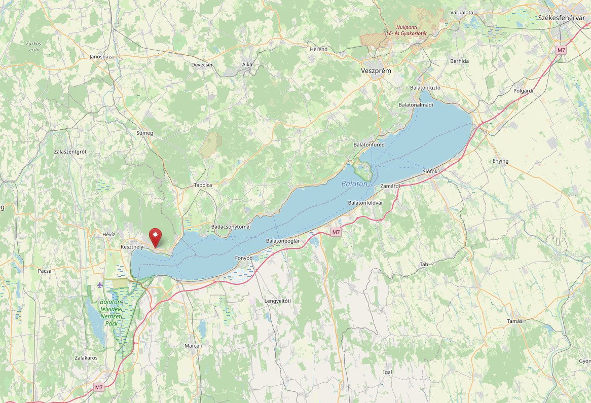 Vonyarcvashegy: (A-A) Nagyszerű építési telek a tó északi partján 