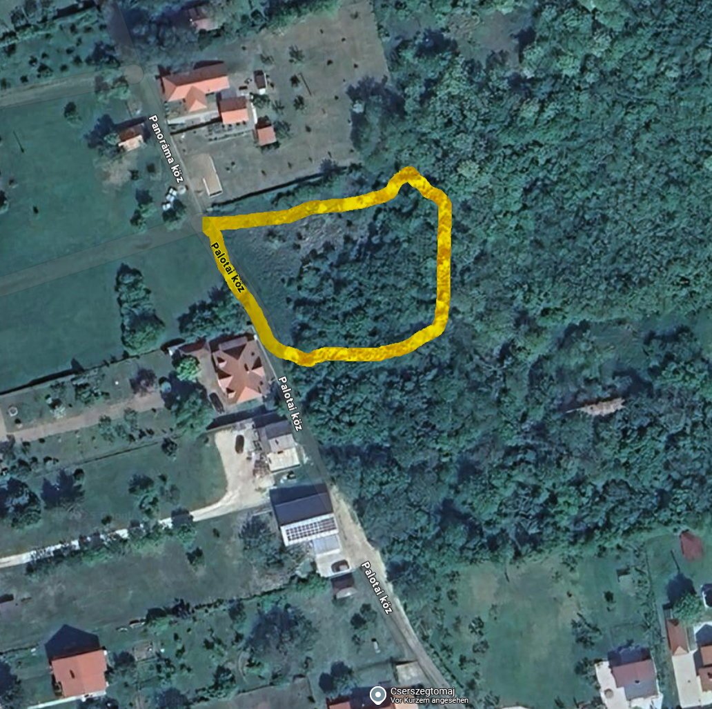Prachtig bouwperceel op een rustige locatie nabij Héviz met vergezichten (A-A)