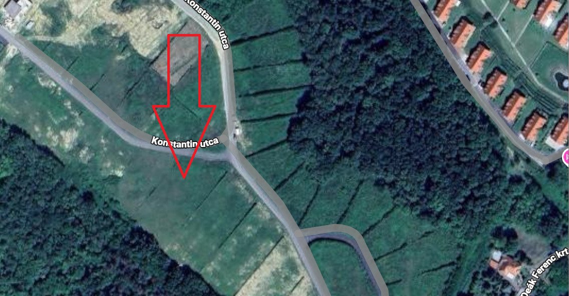 Zalacsany: (A-A) Bouwperceel met panoramisch uitzicht 