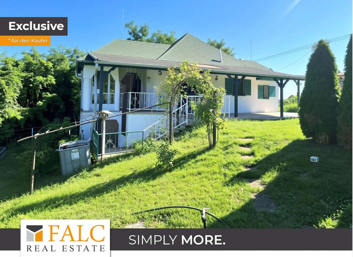 Zalaegerszeg: Landhuis met fantastisch panoramisch uitzicht en een grote tuin. 