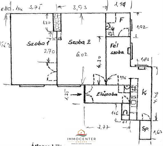 (AAC) Gerenoveerd appartement in een historisch woongebouw in het 7e district