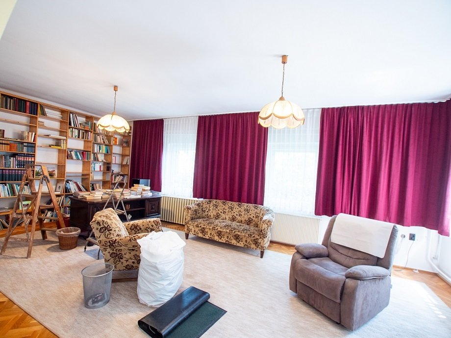 Woonkamer op de begane grond 