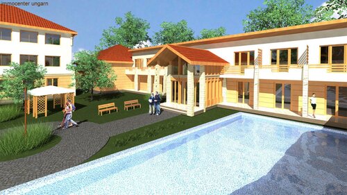 (AC) Apartmentanlage mit Restaurant nur 300m vom Balaton (6001)