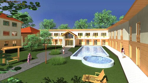 (AC) Apartmentanlage mit Restaurant nur 300m vom Balaton (6001)
