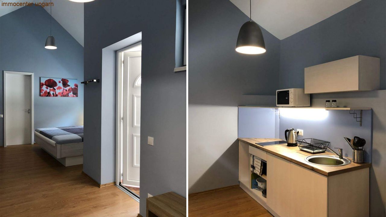 Renoviertes Mehrfamilienhaus mit 7 Wohneinheiten in Héviz (33092-2)