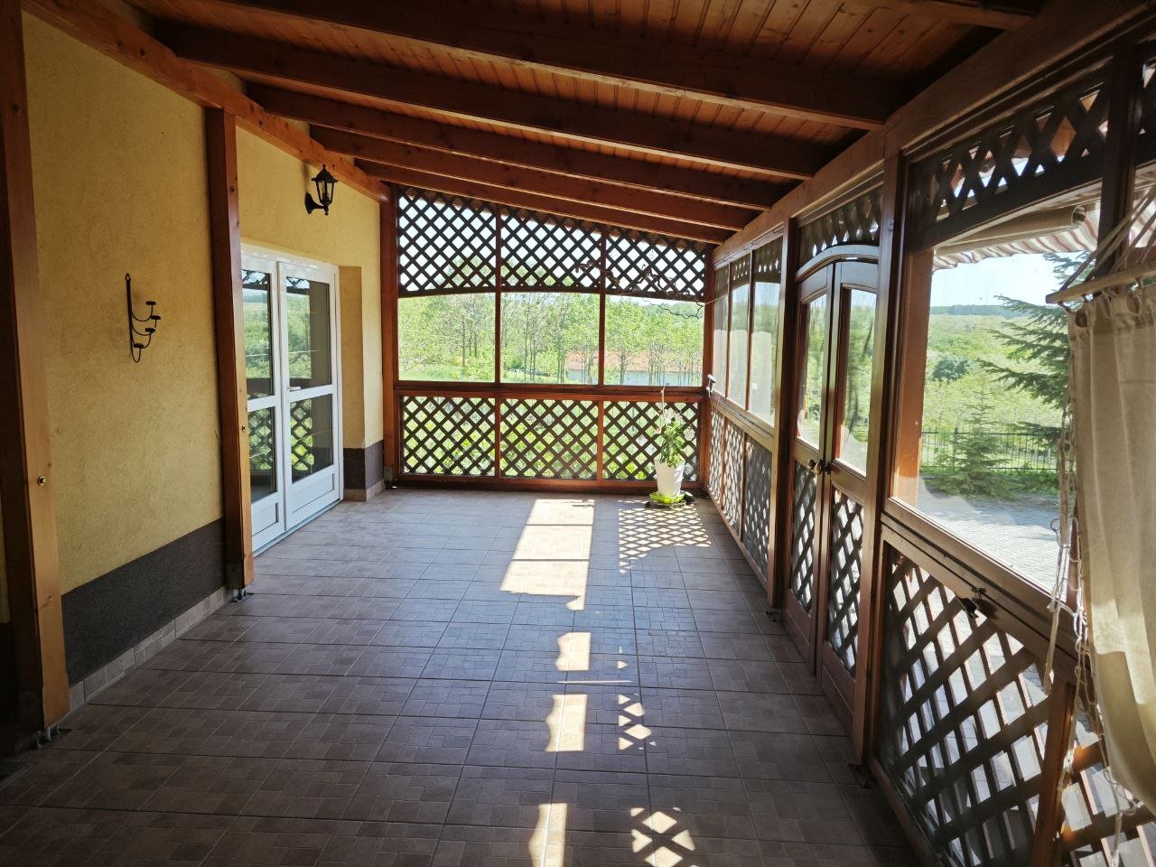 (AAA) Ruhige und idyllische Mietwohnung bei Héviz (CM102-2) — terraza