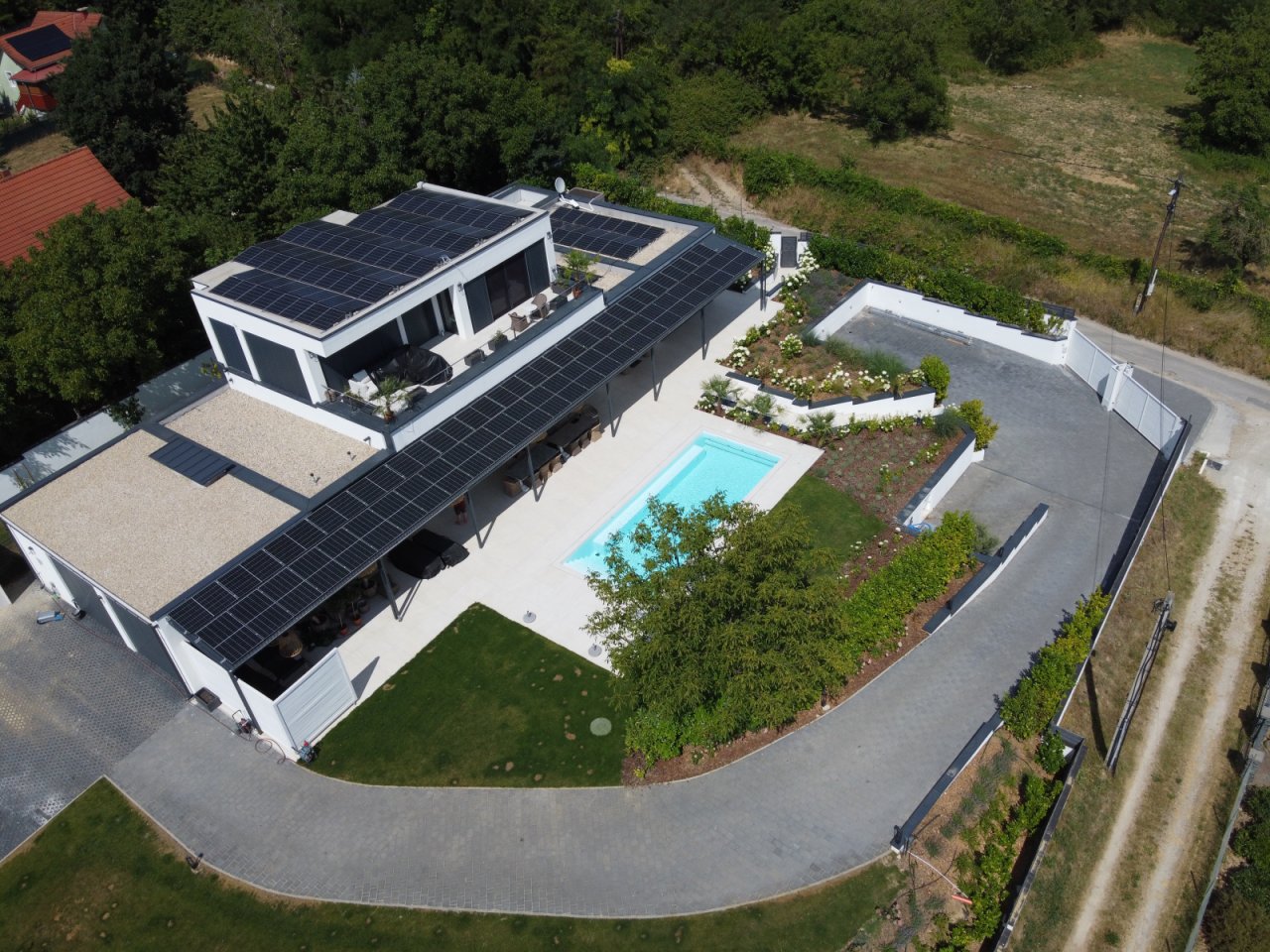 Traumhaftes Designer-Anwesen über dem Balaton mit Seeblick &amp; eigenem Bootsliegeplatz (CM222-2)