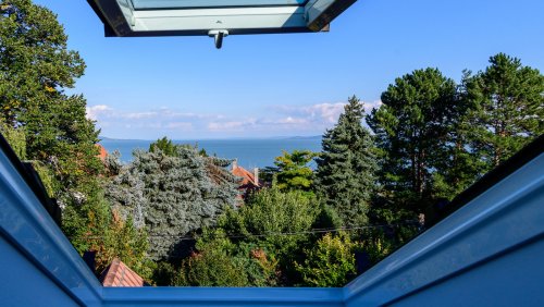 (AAA) Hübsche Wohnung am Plattensee mit Balaton-Panorama (55266)