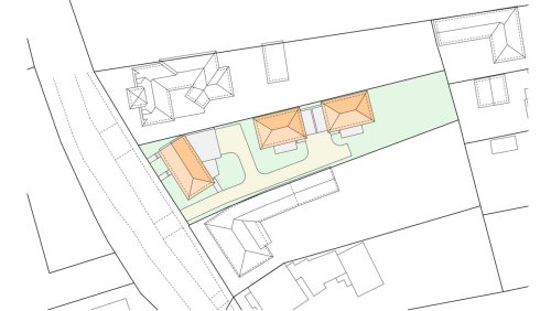 (A-A) Bau-Grundstück im Westen von Héviz (77590)