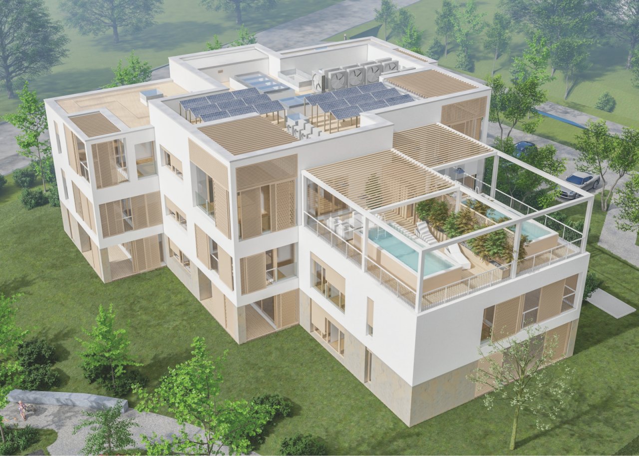 (AAA) Luxeriöse Neubau-Wohnung direkt am Nordufer des Balaton (IN0640)
