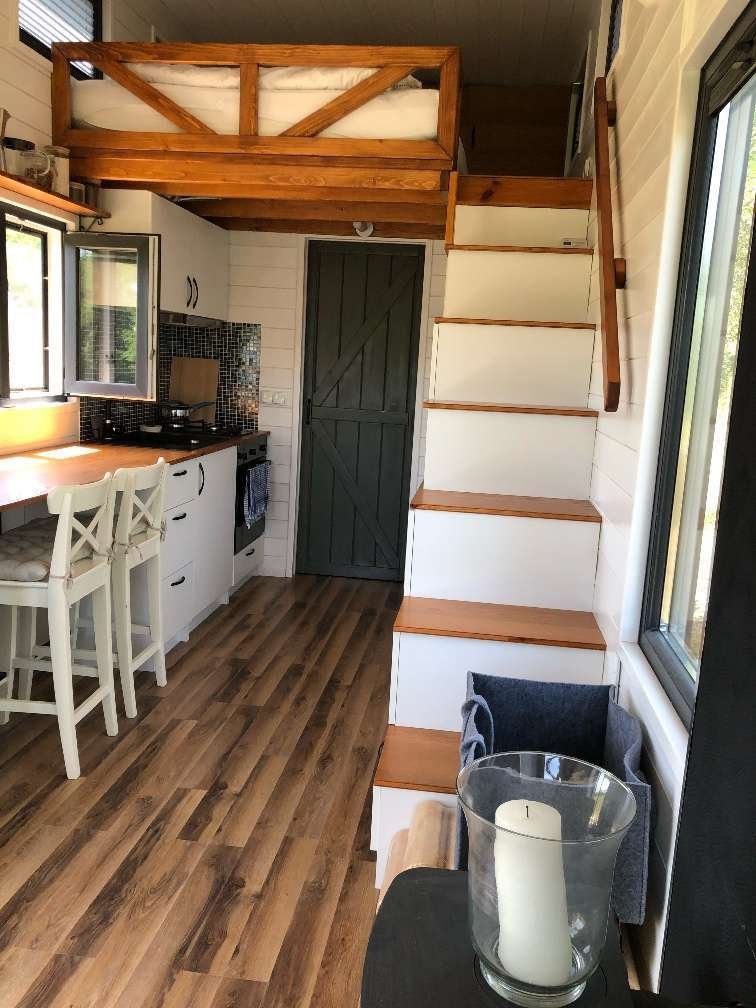 Premium Tiny House mit Offgrid-Ausbau (auf Anhänger) (WH8123-2)