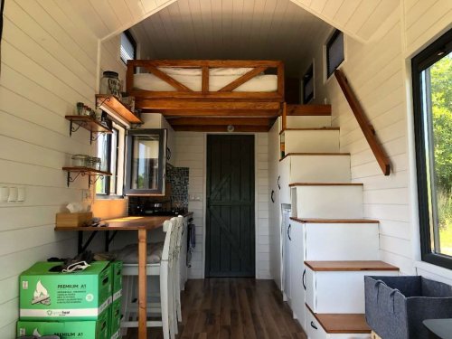 Premium Tiny House mit Offgrid-Ausbau (auf Anhänger) (WH8123-2)