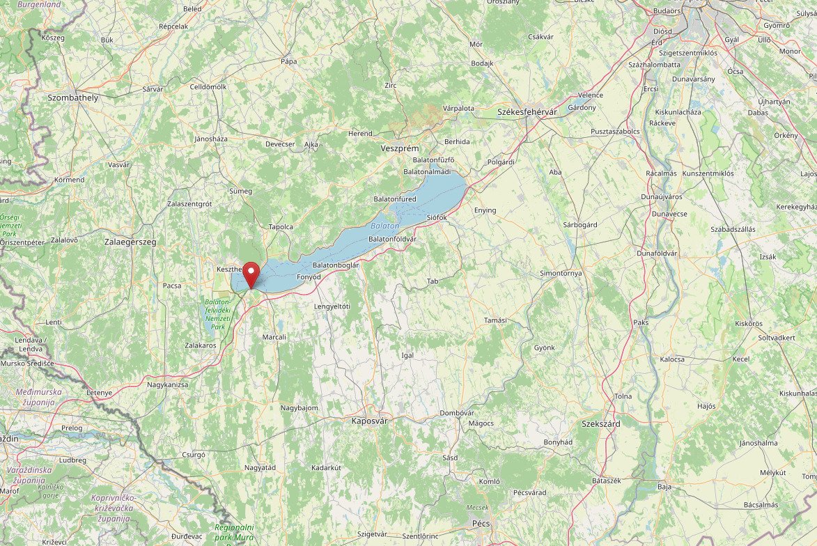 Schönes Baugrundstück voll erschossen im Neubaugebiet von Balatonberény