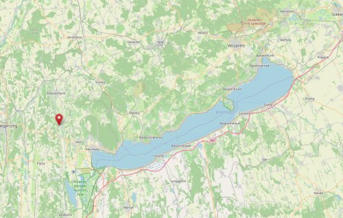 (AAA) Gemütliche Wohnung mit Weitblick über den Kurort Kehida (KEC09)