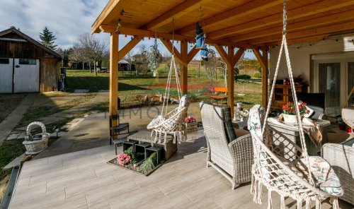 (AAA) Großes Panorama-Familienhaus in ruhiger Lage bei Héviz (33780)