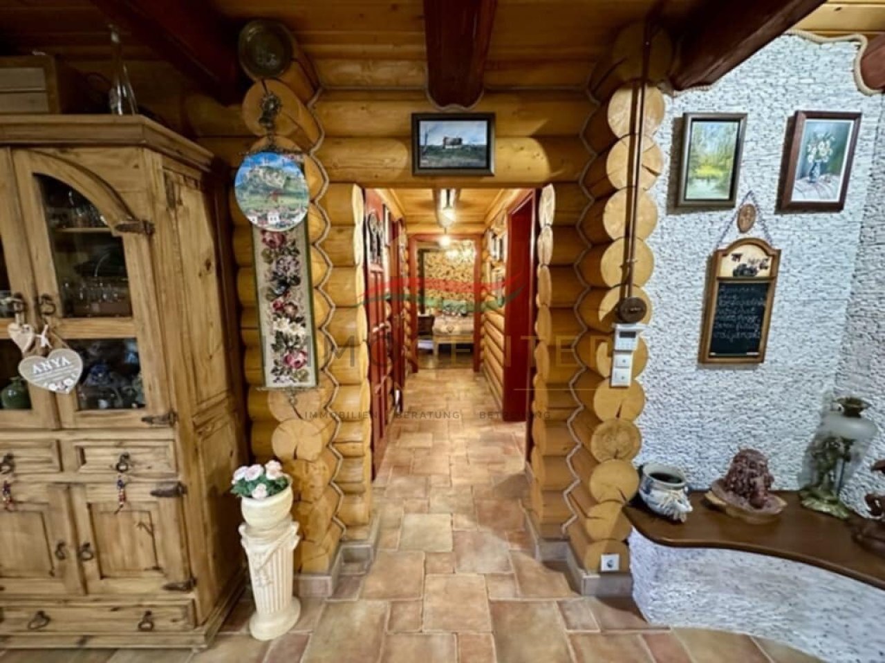 (BAA) Selbstversorger-Luxus-Blockhaus  – Leben im Einklang mit der Natur! (Lux010)