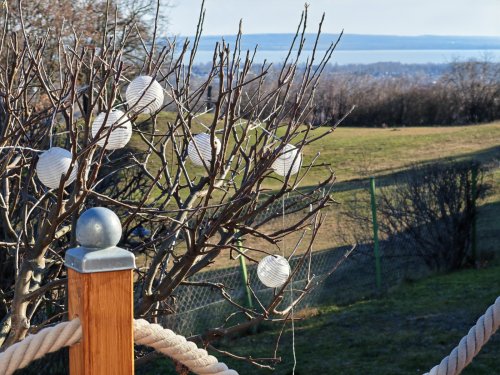 (AAA) Romantisches Reetdachhaus mit Balaton-Panorama (CM185-6)