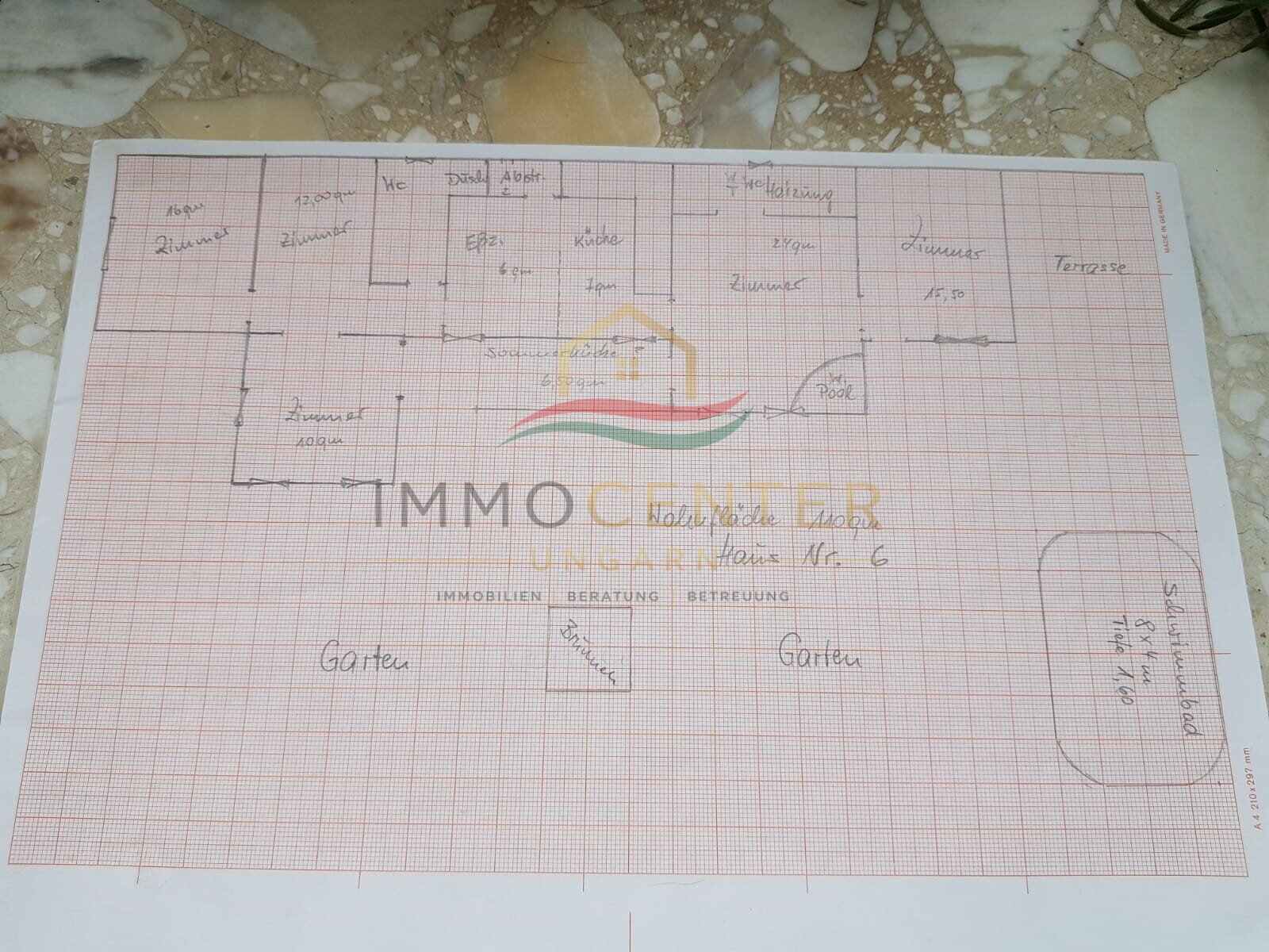 (BAA) Naturnahes Landhaus mit Pool und großem Grundstück südlich des Balatons (CM8697)