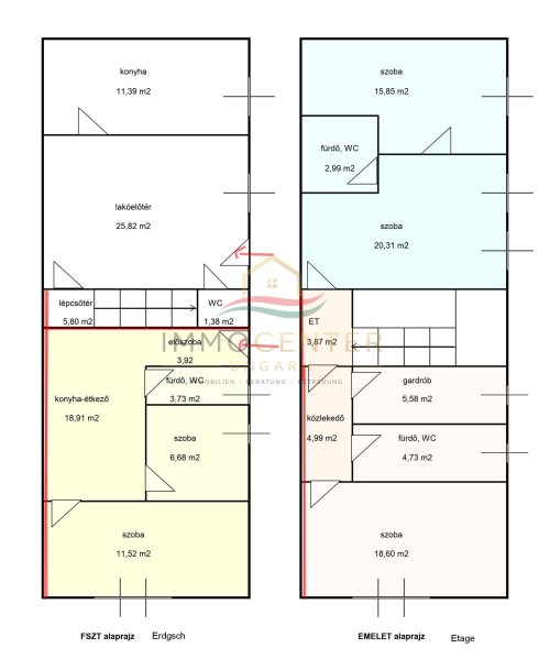 (BAA) Győr–Pinnyéd | Renoviertes Einfamilienhaus mit separater Wohneinheit, Werkstatt und  Garten (LUX022)