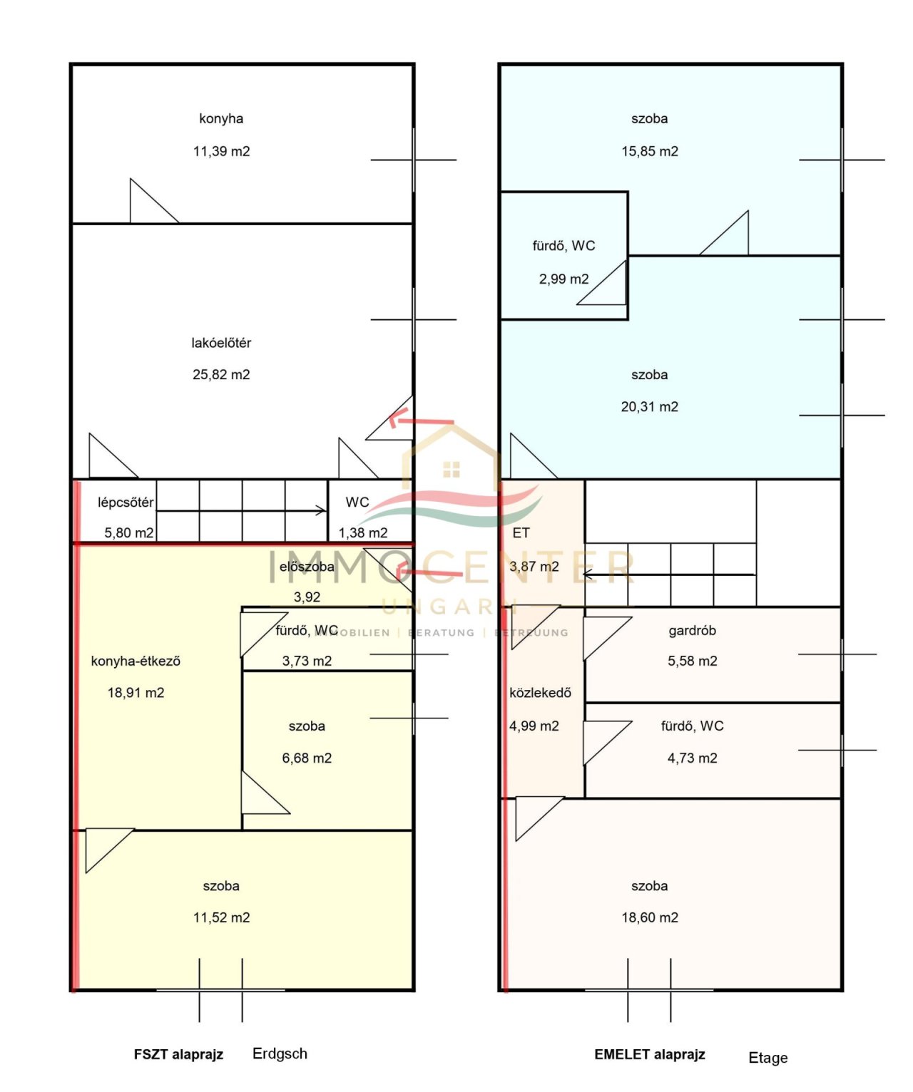 (BAA) Győr–Pinnyéd | Renoviertes Einfamilienhaus mit separater Wohneinheit, Werkstatt und  Garten (LUX022)